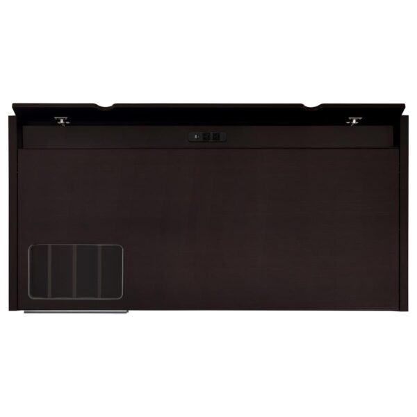 Halston 60-inch 3-drawer Office Computer Desk Cappuccino