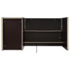 Halston 60-inch 3-drawer Office Computer Desk Cappuccino