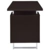 Lawtey 60-inch 2-drawer Office Computer Desk Cappuccino