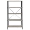 Analiese 63-inch 4-shelf Bookshelf Grey Driftwood