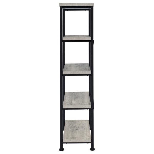 Analiese 63-inch 4-shelf Bookshelf Grey Driftwood