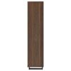 Maddox 71-inch 3-shelf Cabinet Bookcase Walnut