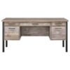 Samson 60-inch 4-drawer Office Computer Desk Weathered Oak