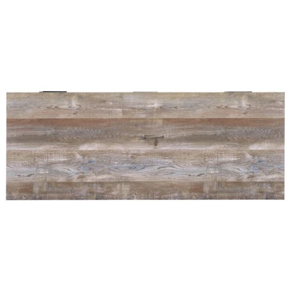 Samson 60-inch 4-drawer Office Computer Desk Weathered Oak