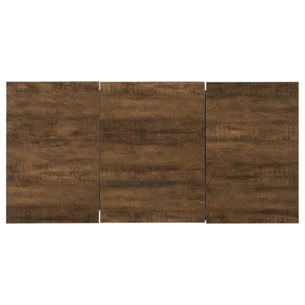 Sheeran 47-inch Writing Desk with Storage Rustic Amber