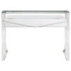 Gemma 48-inch 2-drawer Writing Desk White High Gloss