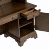 Hartshill 66-inch 5-drawer Credenza Office Desk Burnish Oak