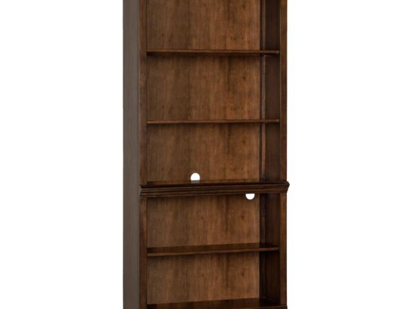 Hartshill 78-inch 5-shelf Bookcase Burnished Oak