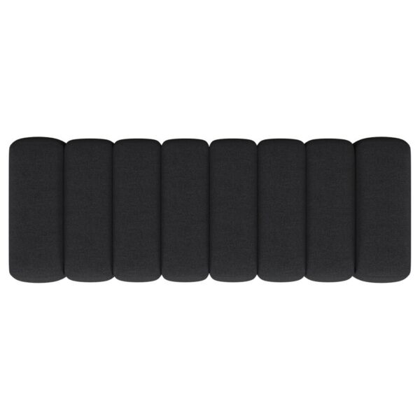 Summer Fabric Upholstered Tufted Accent Bench Charcoal