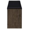 Arrington Storage Bench Smoked Oak