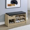 Arrington Storage Bench White Oak