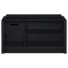 Arrington Storage Bench Black