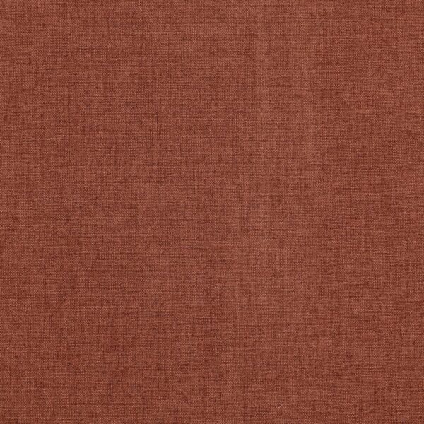 Ella Upholstered Tufted Bench Metal Legs Rust