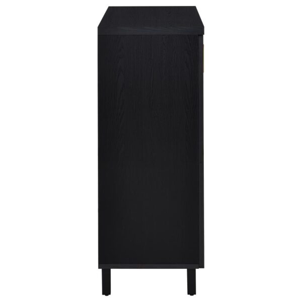 Brixton 2-door Entryway Shoe Storage Cabinets Black