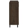 Brixton 2-door Entryway Shoe Storage Cabinets Smoked Oak
