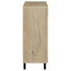 Brixton 2-door Entryway Shoe Storage Cabinets White Oak