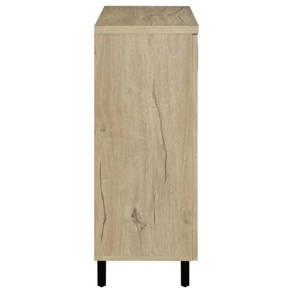 Brixton 2-door Entryway Shoe Storage Cabinets White Oak