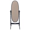 Foyet Wood Adjustable Full Length Cheval Mirror Black