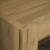 Bristol 6-shelf Engineered Wood Shoe Cabinet Golden Oak