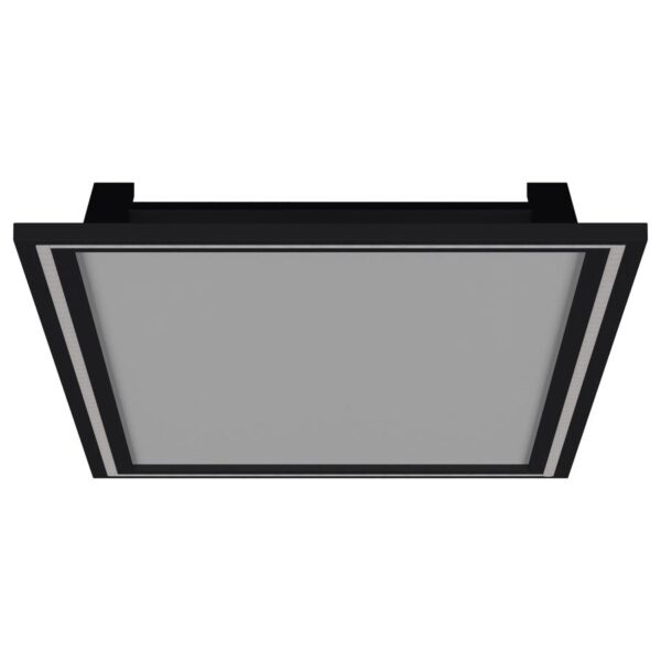 Windrose 28 x 67 Inch Tempered LED Standing Mirror Black