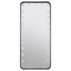 Canton 32 x 71 Inch LED Standing Mirror with Speakers Black
