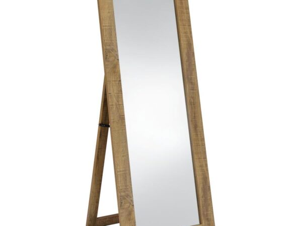 Cadence Tempered Glass Full Length Standing Mirror Mango