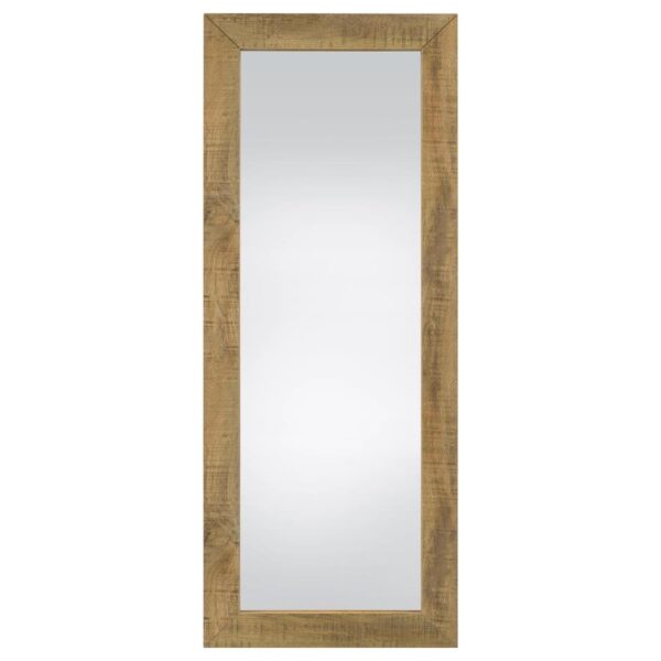 Cadence Tempered Glass Full Length Standing Mirror Mango
