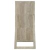 Cadence Tempered Glass Full Length Mirror Grey Washed Oak