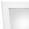 Cadence Tempered Glass Full Length Mirror White High Gloss