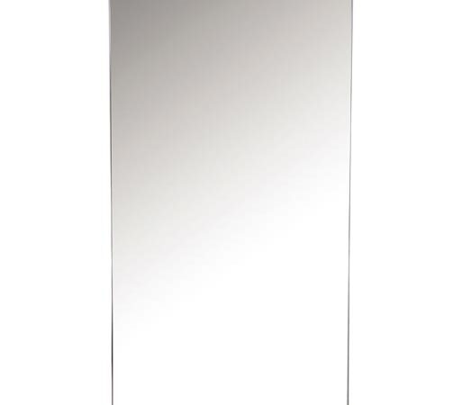Stabler 20 x 60 Inch Metal Framed Floor Mirror Black