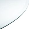 48-inch 6mm Round Clear Tempered Glass Top
