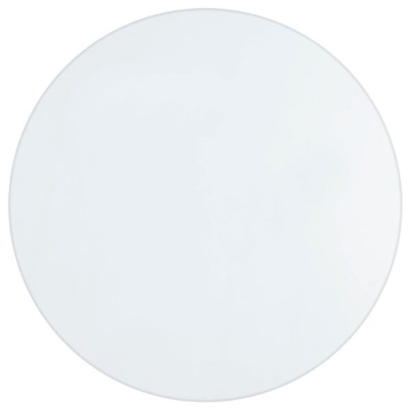 52-inch 12mm Round Clear Tempered Glass Top