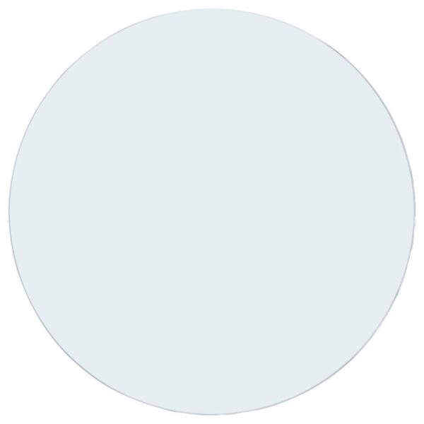 60-inch 12mm Round Clear Tempered Glass Top