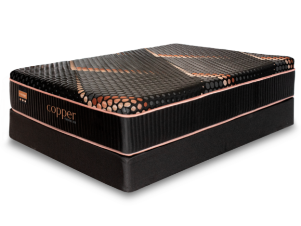 Copper Hybrid Twin Smooth Top Plush (6629)