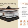 Copper Hybrid Queen Smooth Top Firm (6631)