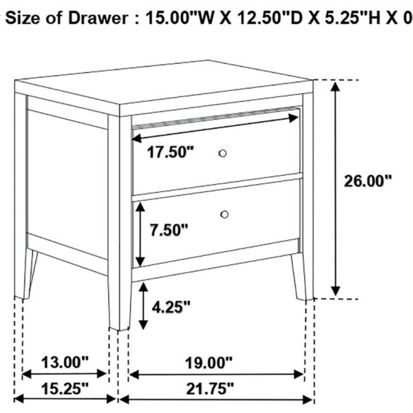 Carlton 5-piece Eastern King Bedroom Set Cappuccino