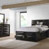 Briana 4-piece Queen Bedroom Set Black
