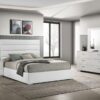 Felicity 4-piece Queen Bedroom Set White High Gloss