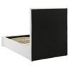 Felicity 53-inch Upholstered Twin Platform Bed White