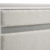 Miranda 54-inch Upholstered Twin Panel Bed White