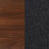 Robyn Wood Twin Platform Bed Dark Walnut
