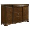 Garland 5-piece Eastern King Bedroom Set Brown Cherry