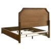 Garland 58-inch Queen Panel Bed Cream and Brown Cherry