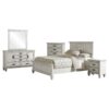 Franco 5-piece Eastern King Bedroom Set Distressed White