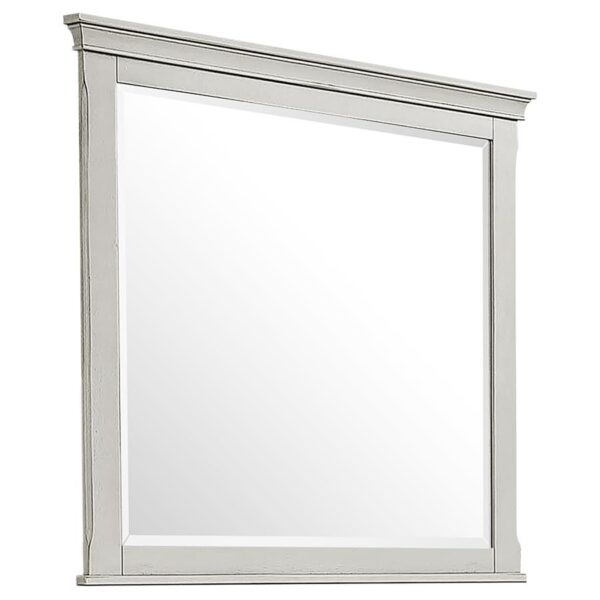 Franco 5-piece Eastern King Bedroom Set Distressed White