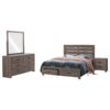 Brantford 4-piece Queen Bedroom Set Barrel Oak