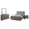 Brantford 4-piece Queen Bedroom Set Barrel Oak