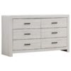 Brantford 5-piece Queen Bedroom Set Coastal White