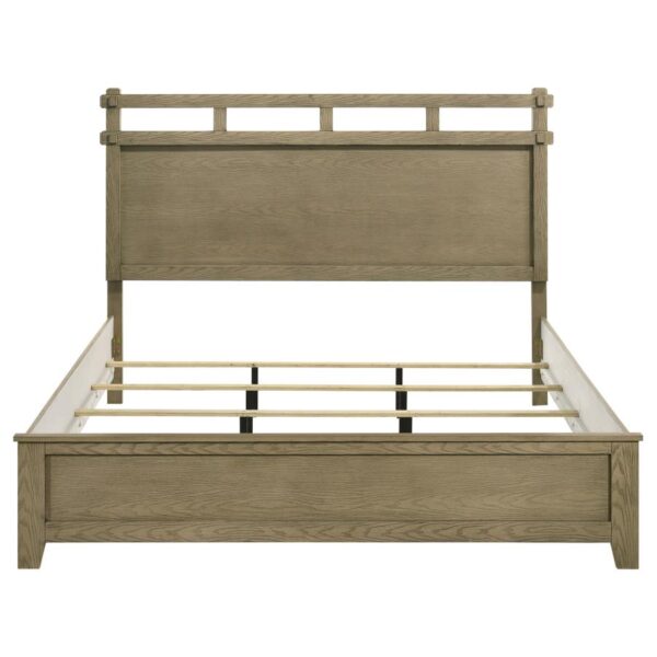 Hazlewood 61-inch Eastern King Panel Bed Vineyard Oak