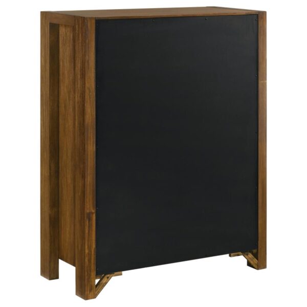 Adderley 5-piece Eastern King Bedroom Set Warm Brown